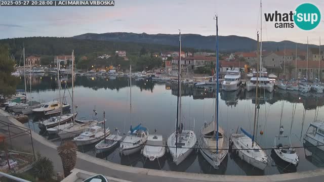 Spletna kamera Vrboska | Otok Hvar | Hrvaška