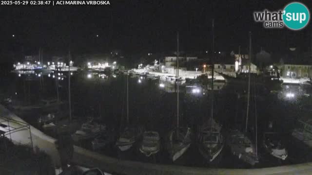Spletna kamera Vrboska | Otok Hvar | Hrvaška