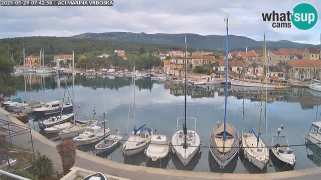 Spletna kamera Vrboska | Otok Hvar | Hrvaška