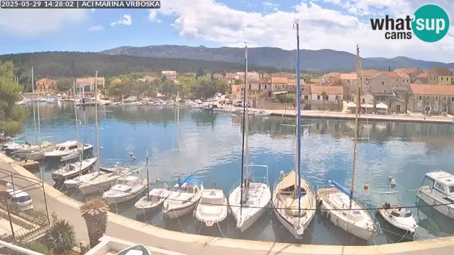 Spletna kamera Vrboska | Otok Hvar | Hrvaška