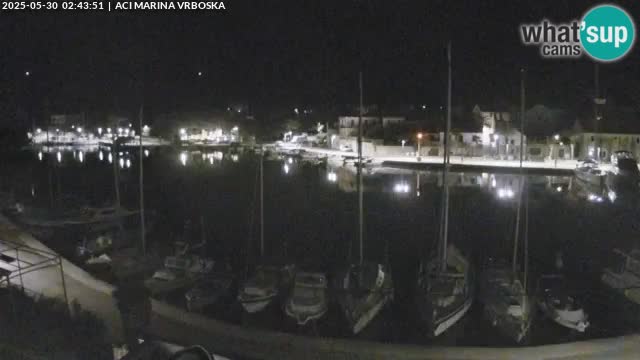 Vrboska livecam | Isola di Hvar | Croazia