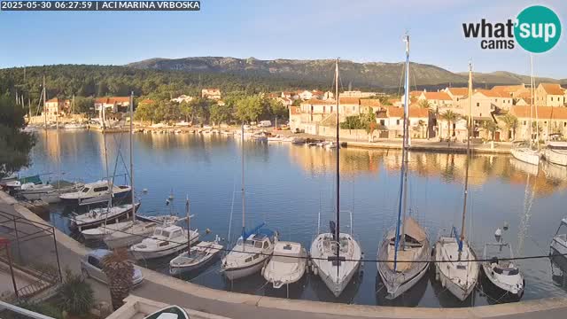 Vrboska livecam | Isola di Hvar | Croazia