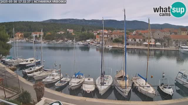 Spletna kamera Vrboska | Otok Hvar | Hrvaška