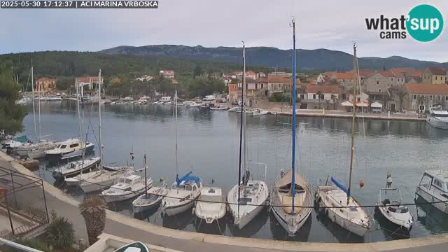 Vrboska livecam | Isola di Hvar | Croazia