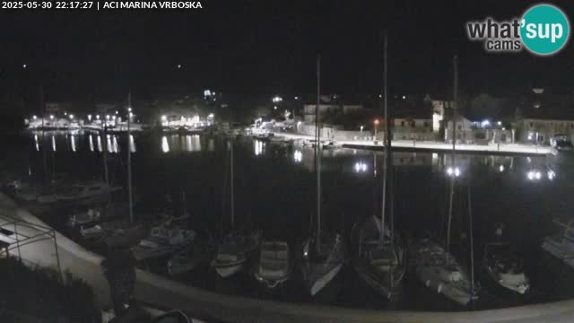 Spletna kamera Vrboska | Otok Hvar | Hrvaška
