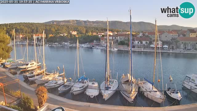 Spletna kamera Vrboska | Otok Hvar | Hrvaška