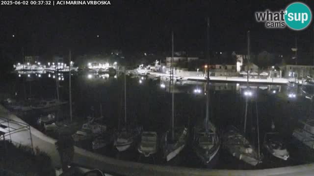 Spletna kamera Vrboska | Otok Hvar | Hrvaška