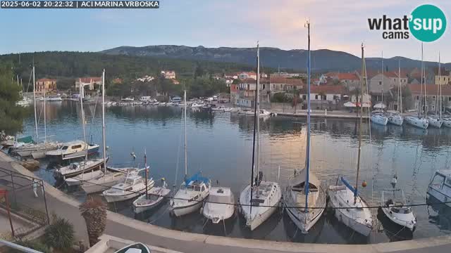 Vrboska livecam | Isola di Hvar | Croazia