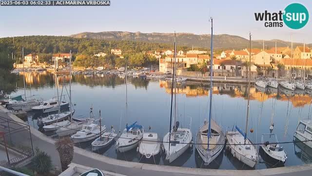 Vrboska livecam | Isola di Hvar | Croazia
