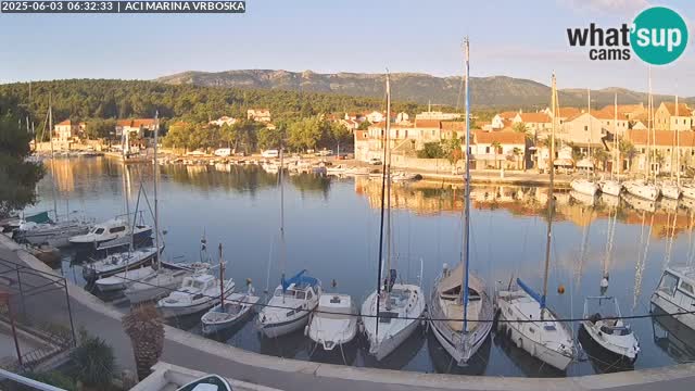 Vrboska livecam | Isola di Hvar | Croazia