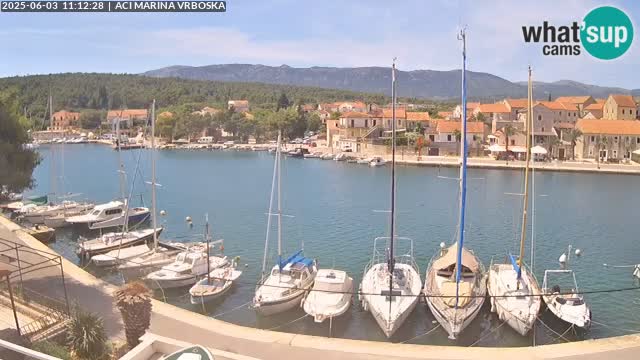 Vrboska livecam | Isola di Hvar | Croazia
