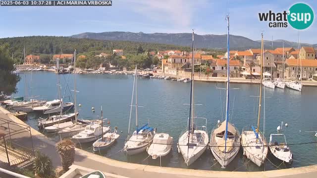 Vrboska livecam | Isola di Hvar | Croazia