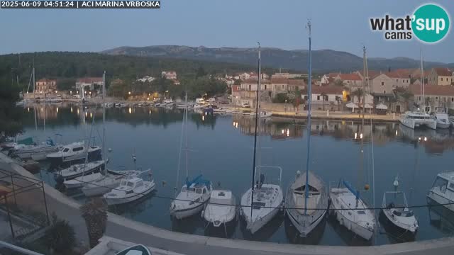 Spletna kamera Vrboska | Otok Hvar | Hrvaška