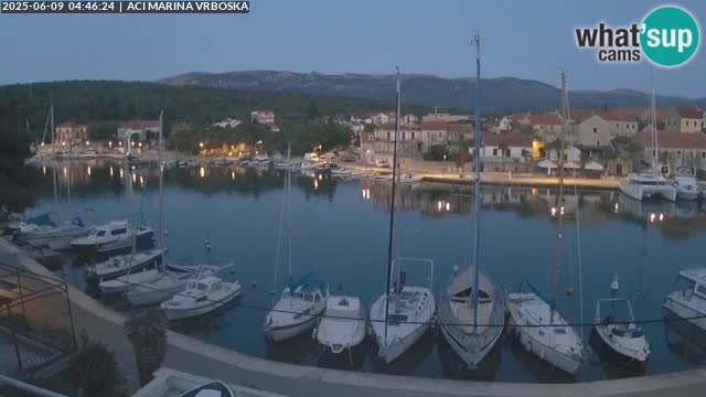 Spletna kamera Vrboska | Otok Hvar | Hrvaška