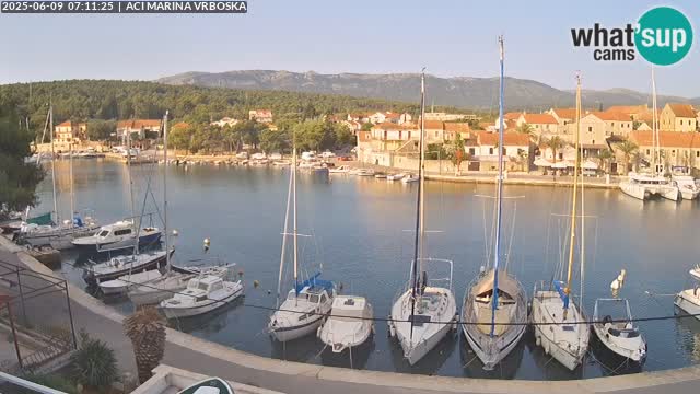 Vrboska livecam | Isola di Hvar | Croazia
