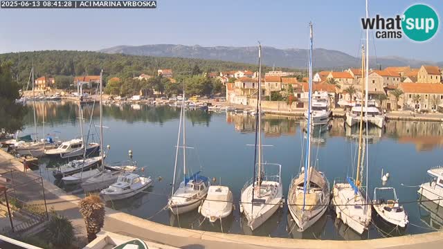 Vrboska livecam | Isola di Hvar | Croazia