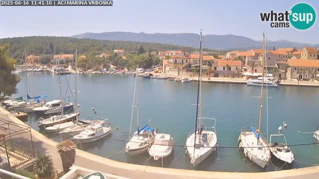 Vrboska web kamera | otom Hvar | Dalmacija