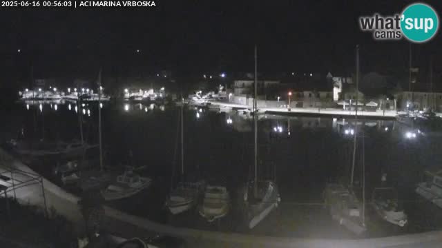 Spletna kamera Vrboska | Otok Hvar | Hrvaška