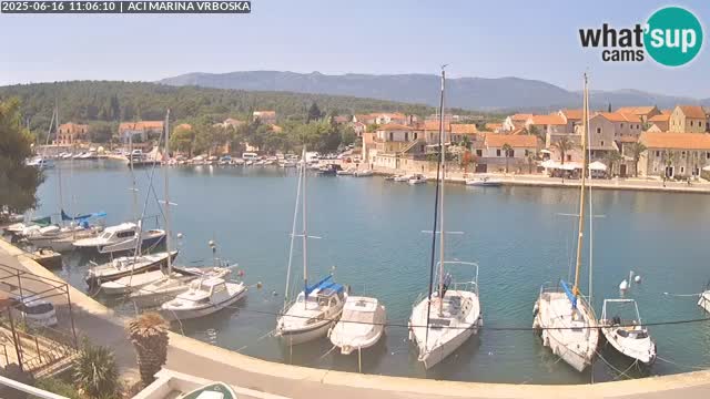 Vrboska livecam | Isola di Hvar | Croazia