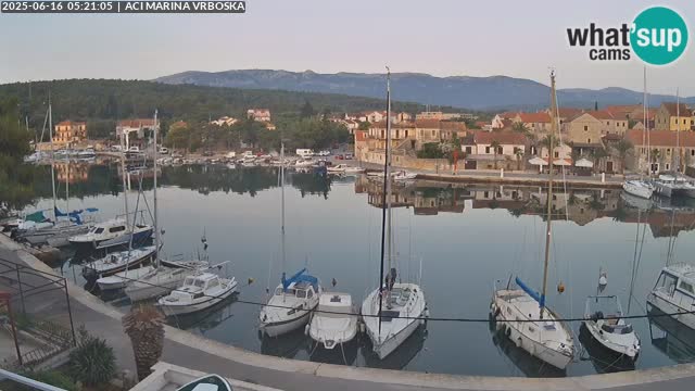 Spletna kamera Vrboska | Otok Hvar | Hrvaška