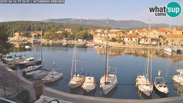 Vrboska livecam | Isola di Hvar | Croazia