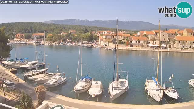 Vrboska livecam | Isola di Hvar | Croazia
