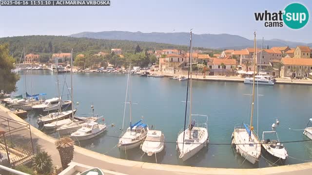 Vrboska livecam | Isola di Hvar | Croazia