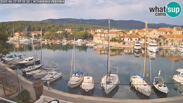 Vrboska web kamera | otom Hvar | Dalmacija