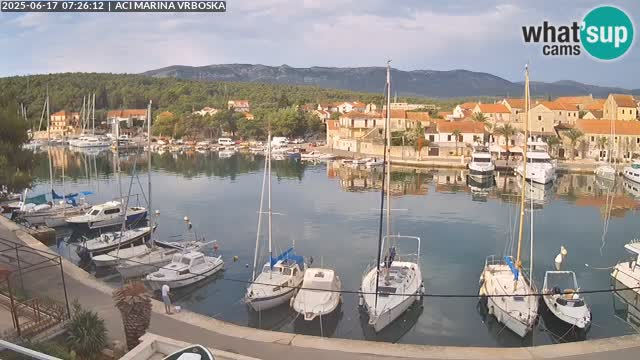 Vrboska livecam | Isola di Hvar | Croazia