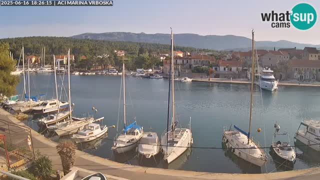 Vrboska web kamera | otom Hvar | Dalmacija