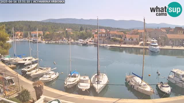 Vrboska web kamera | otom Hvar | Dalmacija