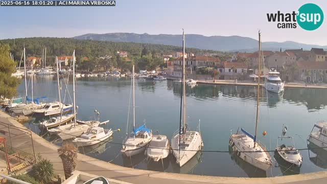 Vrboska livecam | Isola di Hvar | Croazia