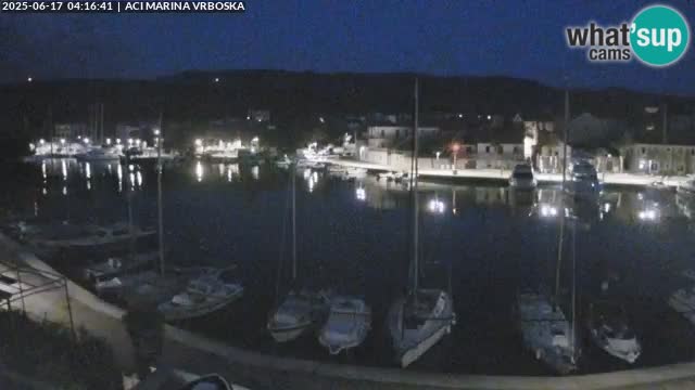 Spletna kamera Vrboska | Otok Hvar | Hrvaška