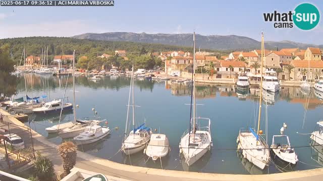 Spletna kamera Vrboska | Otok Hvar | Hrvaška