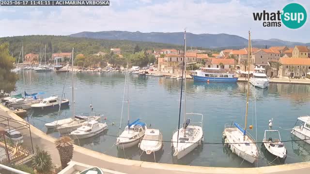 Spletna kamera Vrboska | Otok Hvar | Hrvaška