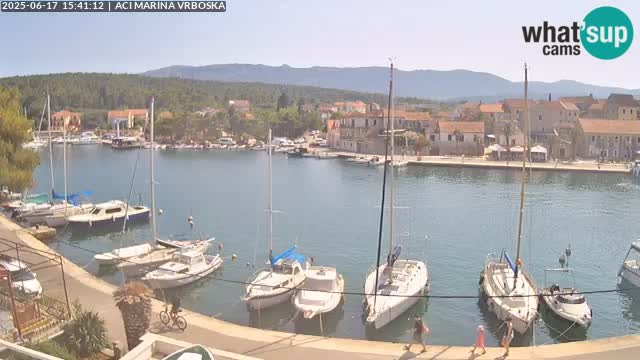 Vrboska web kamera | otom Hvar | Dalmacija
