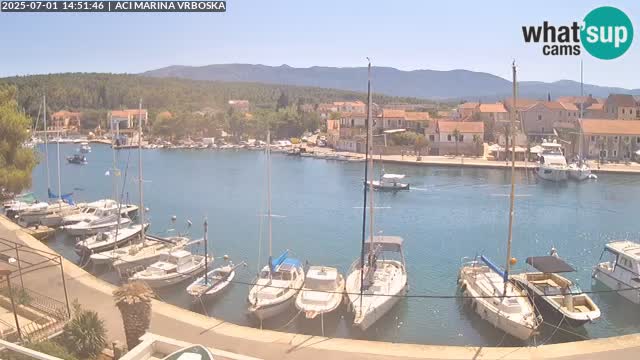 Vrboska web kamera | otom Hvar | Dalmacija