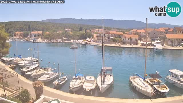 Vrboska livecam | Isola di Hvar | Croazia