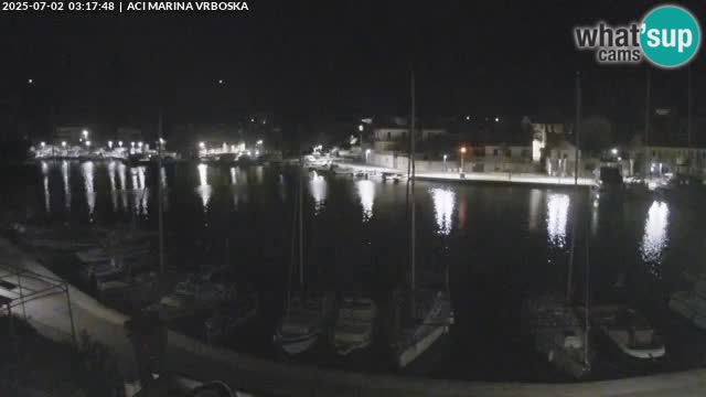 Spletna kamera Vrboska | Otok Hvar | Hrvaška