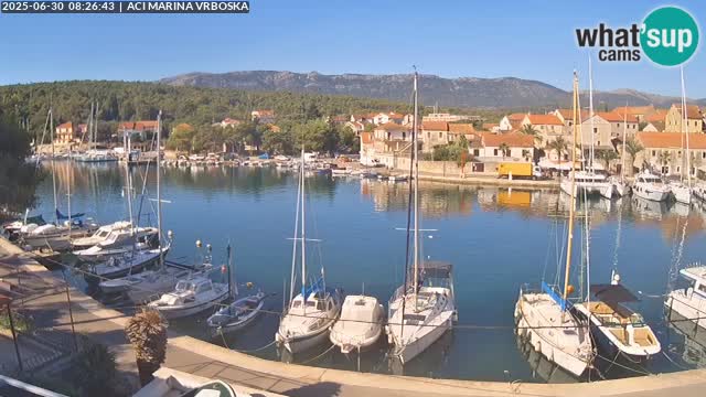 Vrboska webcam | Hvar Insel | Kroatien