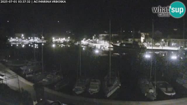 Spletna kamera Vrboska | Otok Hvar | Hrvaška