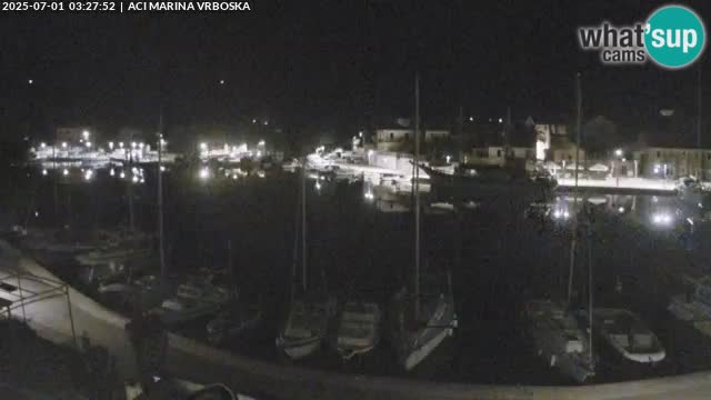 Spletna kamera Vrboska | Otok Hvar | Hrvaška