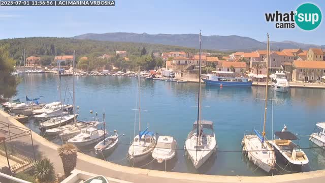 Vrboska web kamera | otom Hvar | Dalmacija