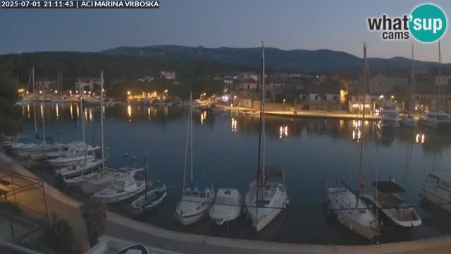 Vrboska livecam | Isola di Hvar | Croazia