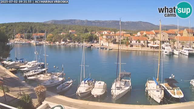 Vrboska web kamera | otom Hvar | Dalmacija