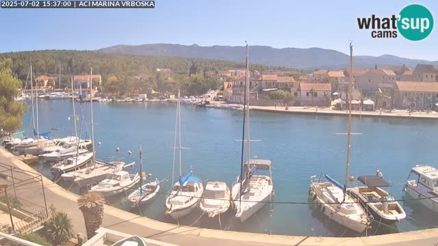 Vrboska livecam | Isola di Hvar | Croazia