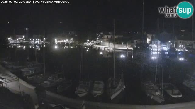 Spletna kamera Vrboska | Otok Hvar | Hrvaška