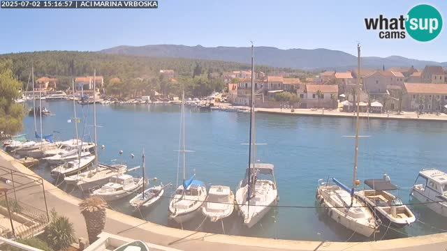 Vrboska web kamera | otom Hvar | Dalmacija