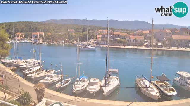 Vrboska webcam | Hvar Insel | Kroatien