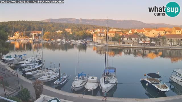 Vrboska livecam | Isola di Hvar | Croazia